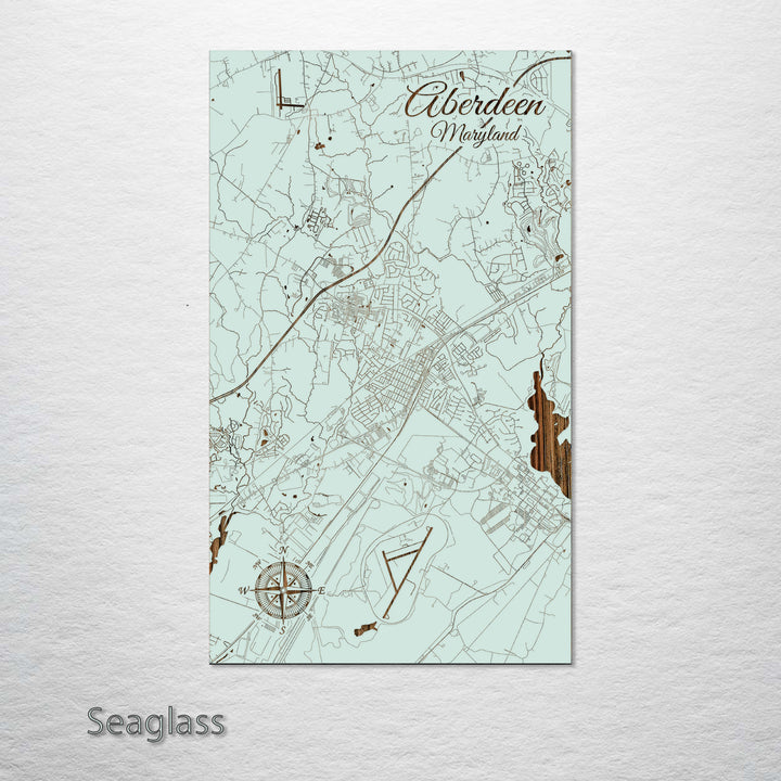 Aberdeen, Maryland Street Map