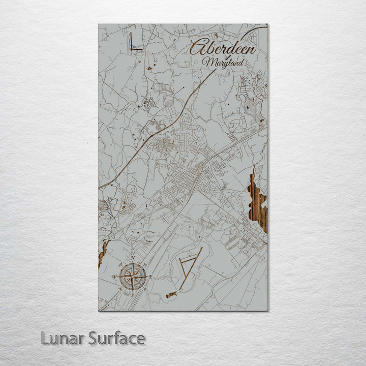 Aberdeen, Maryland Street Map