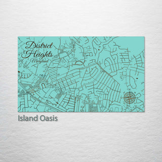 District Heights, Maryland Street Map