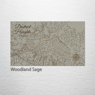 District Heights, Maryland Street Map