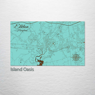 Elkton, Maryland Street Map