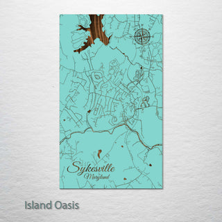 Sykesville, Maryland Street Map