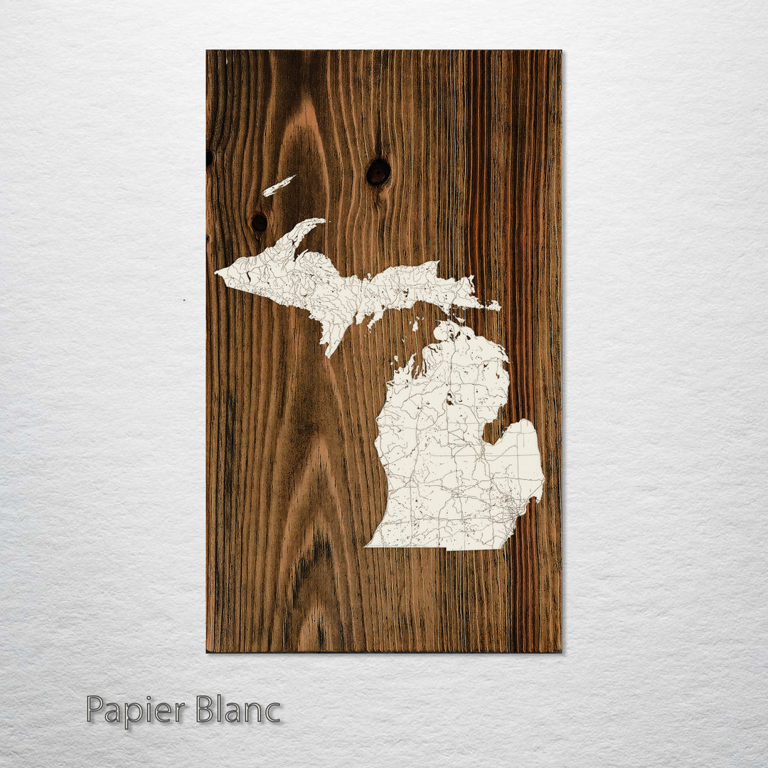 Michigan Isolated Map