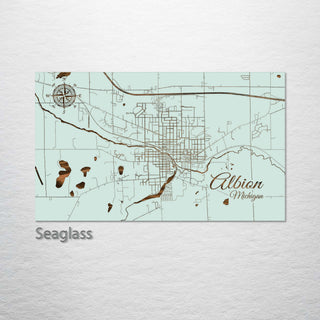 Albion, Michigan Street Map