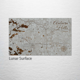 Auburn Hills, Michigan Street Map