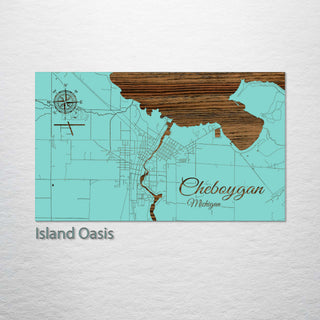 Cheboygan, Michigan Street Map