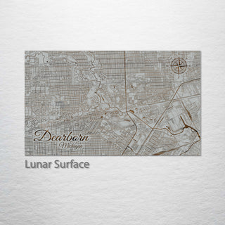 Dearborn, Michigan Street Map