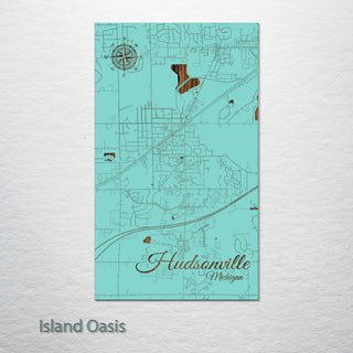 Hudsonville, Michigan Street Map