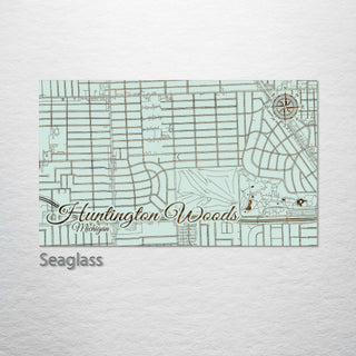 Huntington Woods, Michigan Street Map