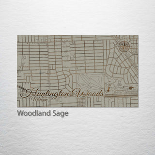 Huntington Woods, Michigan Street Map