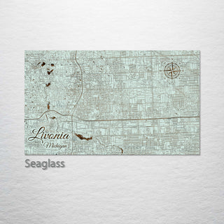 Livonia, Michigan Street Map