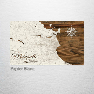 Marquette, Michigan Street Map