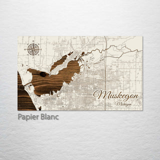 Muskegon, Michigan Street Map