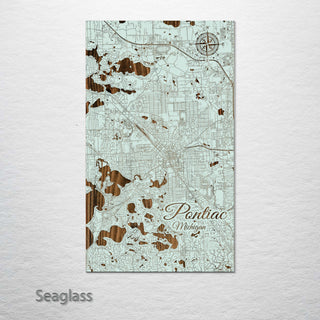 Pontiac, Michigan Street Map