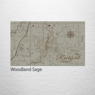 Rockford, Michigan Street Map