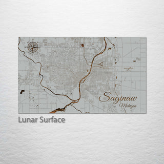 Saginaw, Michigan Street Map