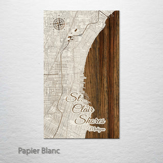 St. Clair Shores, Michigan Street Map