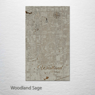 Westland, Michigan Street Map