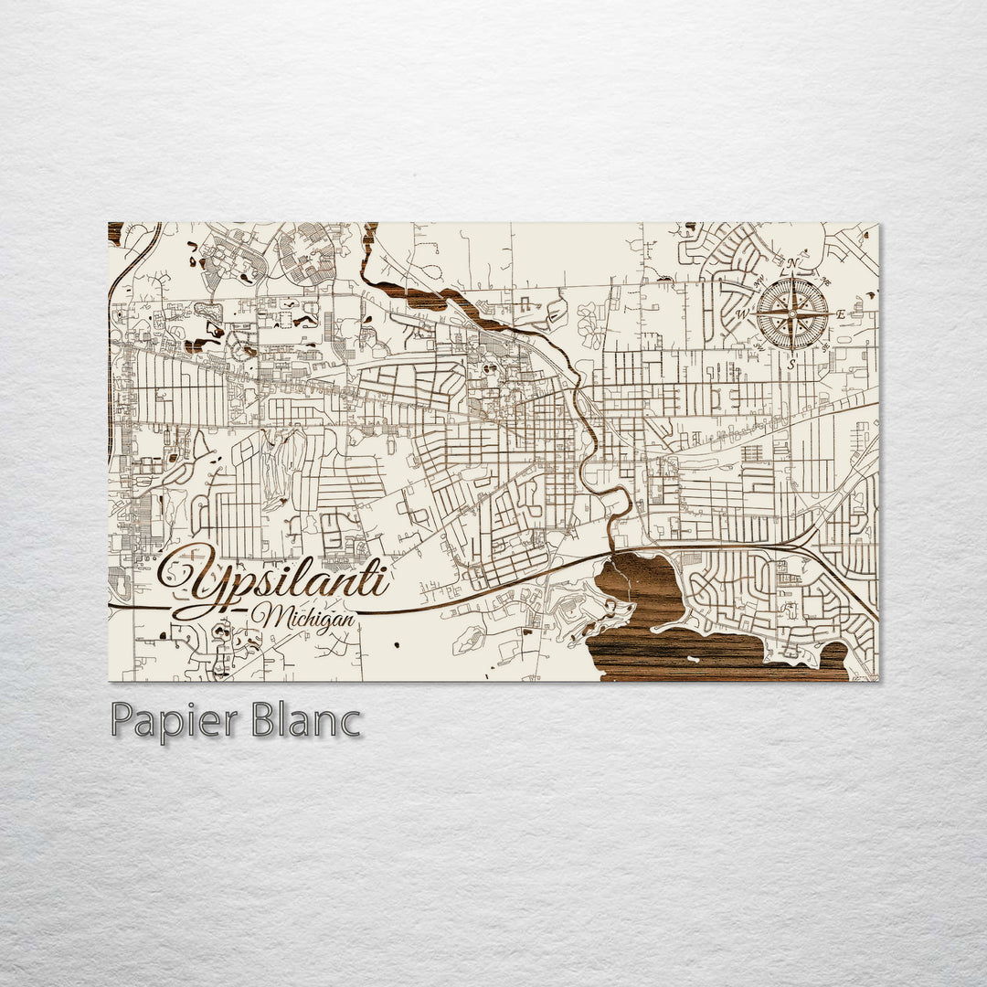 Ypsilanti, Michigan Street Map