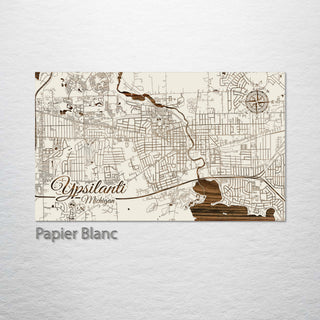 Ypsilanti, Michigan Street Map