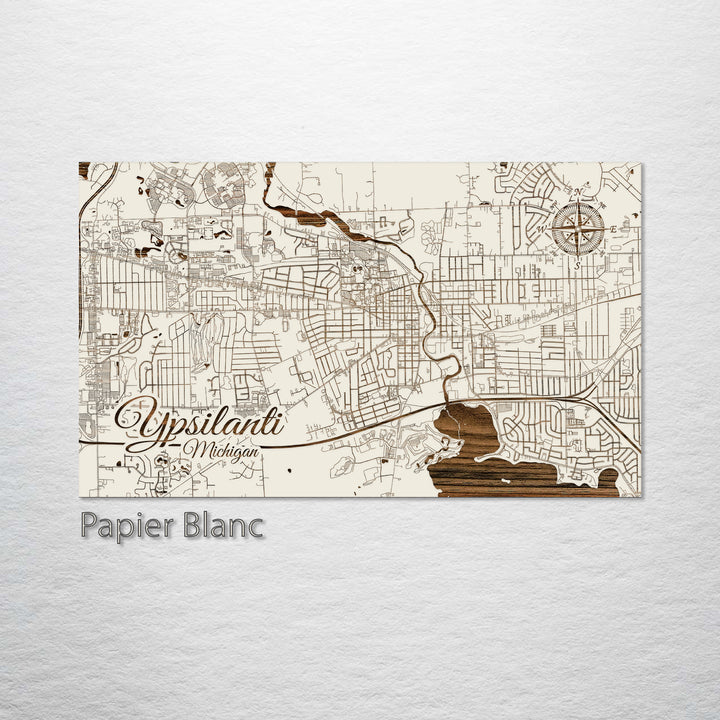 Ypsilanti, Michigan Street Map