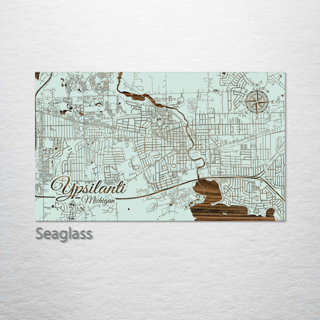 Ypsilanti, Michigan Street Map