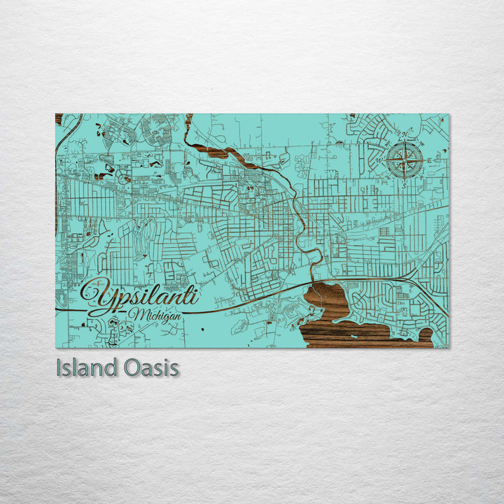 Ypsilanti, Michigan Street Map