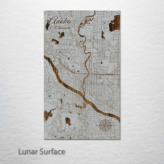 Anoka, Minnesota Street Map