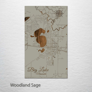Big Lake, Minnesota Street Map