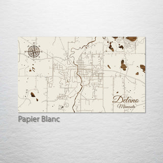 Delano, Minnesota Street Map