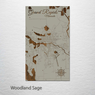 Grand Rapids, Minnesota Street Map