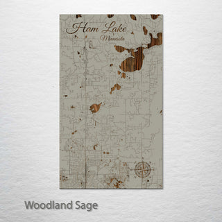Ham Lake, Minnesota Street Map