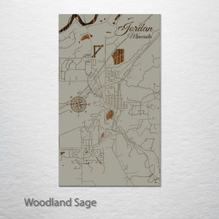 Jordan, Minnesota Street Map