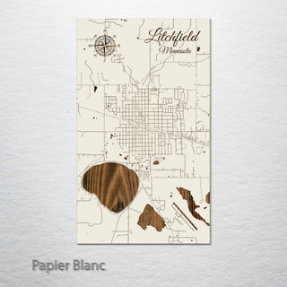 Litchfield, Minnesota Street Map