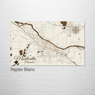 Monticello, Minnesota Street Map