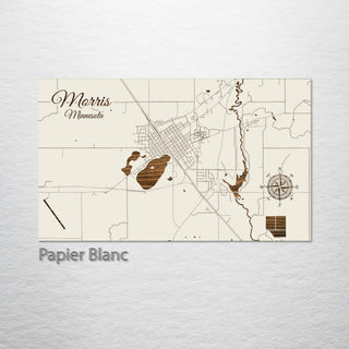 Morris, Minnesota Street Map