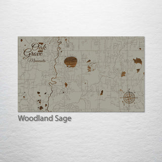 Oak Grove, Minnesota Street Map