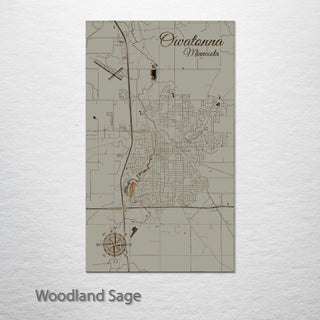 Owatonna, Minnesota Street Map