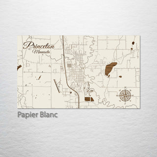 Princeton, Minnesota Street Map