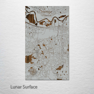 Savage, Minnesota Street Map