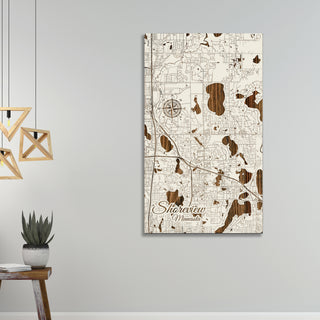 Shoreview, Minnesota Street Map