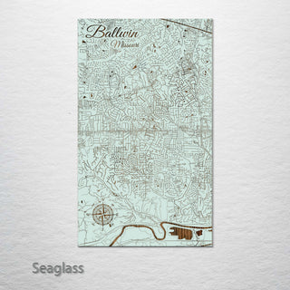 Ballwin, Missouri Street Map