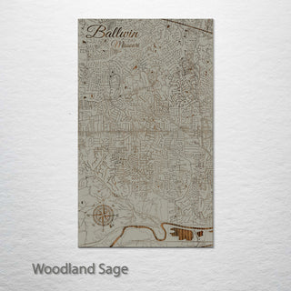 Ballwin, Missouri Street Map