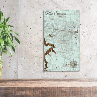 Blue Springs, Missouri Street Map