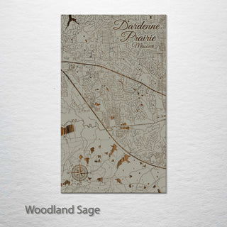 Dardenne Prairie, Missouri Street Map