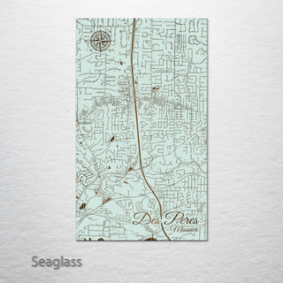 Des Peres, Missouri Street Map