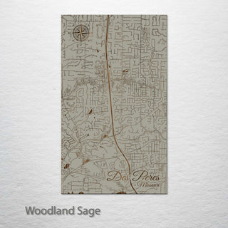 Des Peres, Missouri Street Map