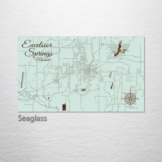 Excelsior Springs, Missouri Street Map