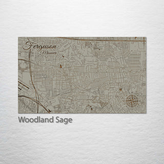 Ferguson, Missouri Street Map