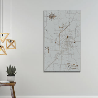 Fulton, Missouri Street Map